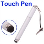 iPhone Touchepen m. Jackstick Plug (S�lv)